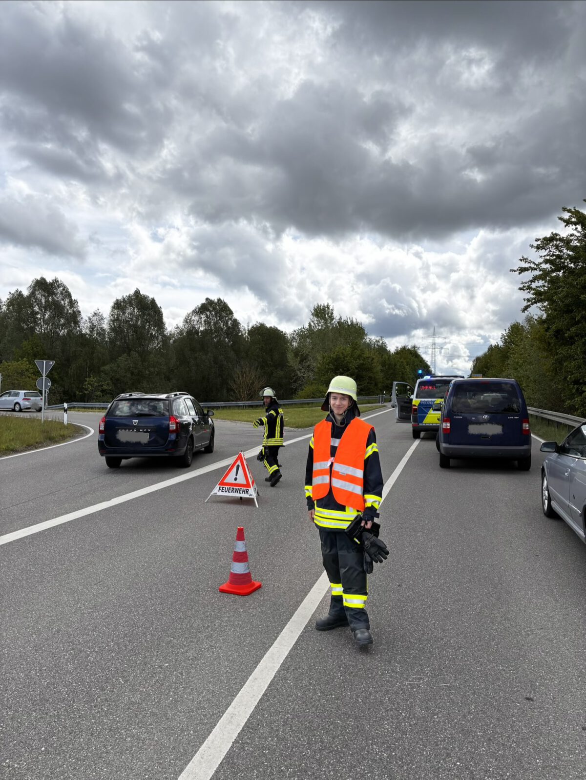 Verkehrsunfall beim Linksabbiegen